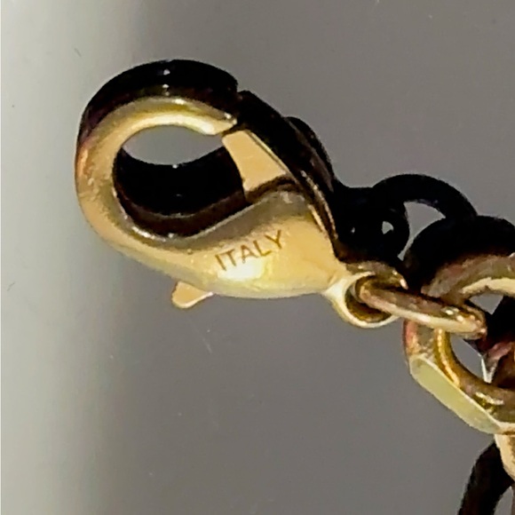 Louis Vuitton Brassiere Love Letters Gold Tone Bracelet - Picture 9 of 9